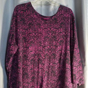Catherines Damask print top